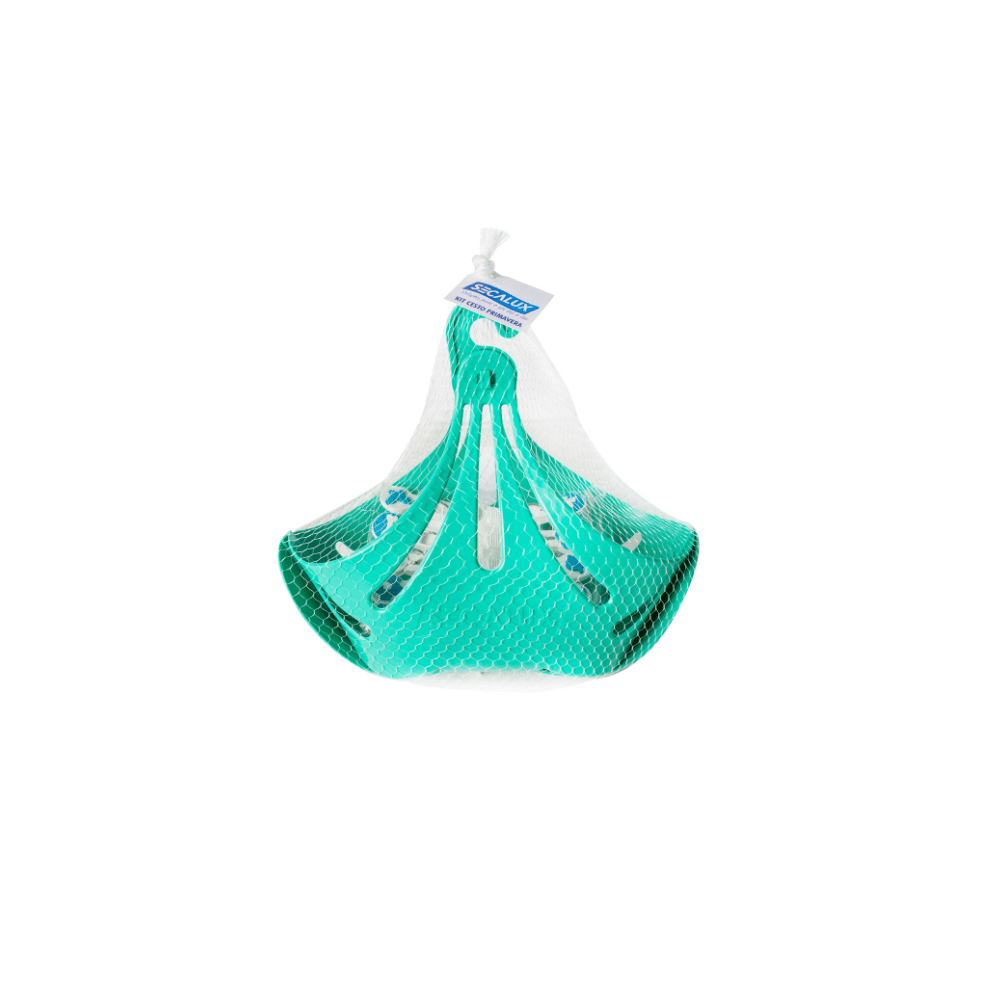 Encontraproduto.com.br - Kit Cesto Primavera Com 10 Prendedores Verde Secalux