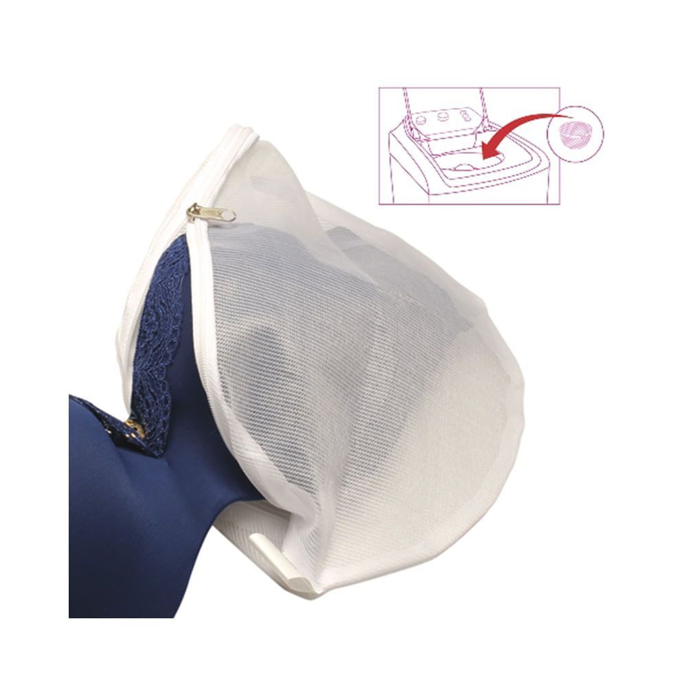 Encontraproduto.com.br - Saco Protetor para Lavar Sutiã - Secalux