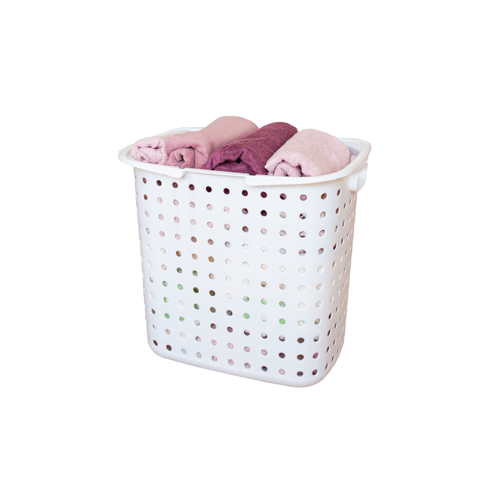 Cesto Viena Branco 33l Secalux
