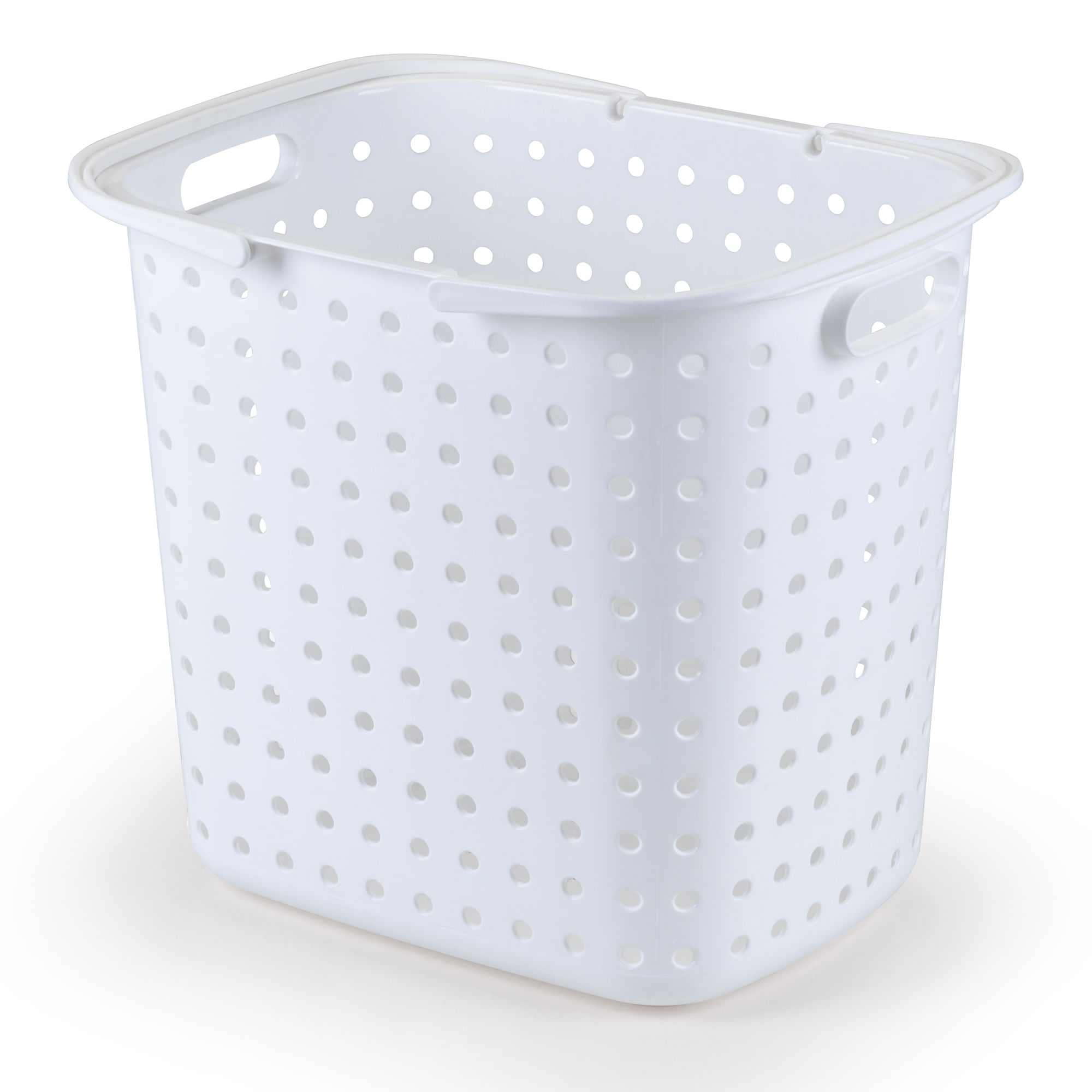 Encontraproduto.com.br - Cesto Viena Branco 33l Secalux