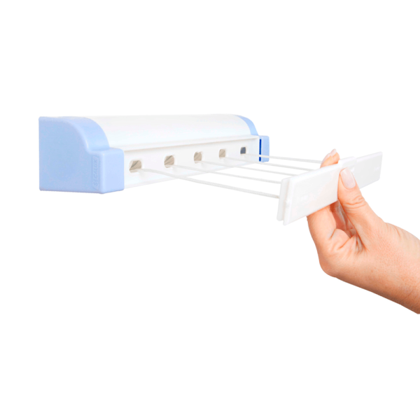 Encontraproduto.com.br - Varal Automático Secalux PVC 5 Cordas