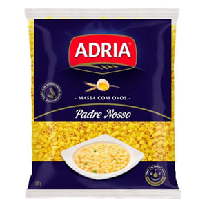 Encontraproduto.com.br - Macarrão com Ovos Adria Padre Nosso Pacote com 500g