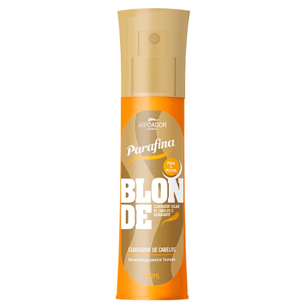 Clareador Solar para Cabelos Parafina Bronze - Parafina Blonde