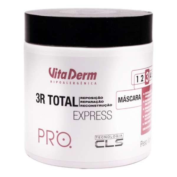 Encontraproduto.com.br - Máscara Vita Derm 3R Total Express 500g
