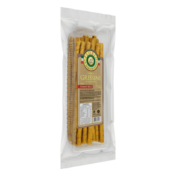 Encontraproduto.com.br - Grissini Integral Tomate Seco Florio Pacote 120g