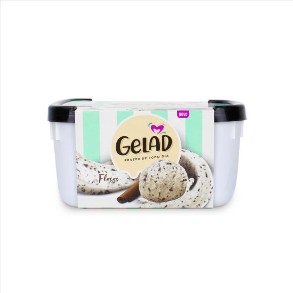 Sorvete Gelad Flocos 1,5L