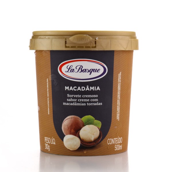 Encontraproduto.com.br - Sorvete La Basque Macadâmia 500ml