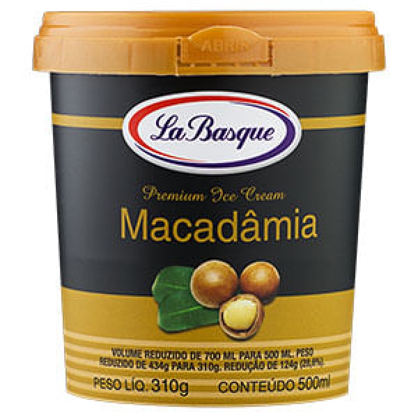 Encontraproduto.com.br - Sorvete La Basque Macadâmia 500ml