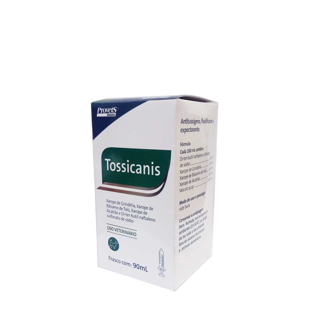 Encontraproduto.com.br - Tossicanis Xarope 90ml Provets Expectorante