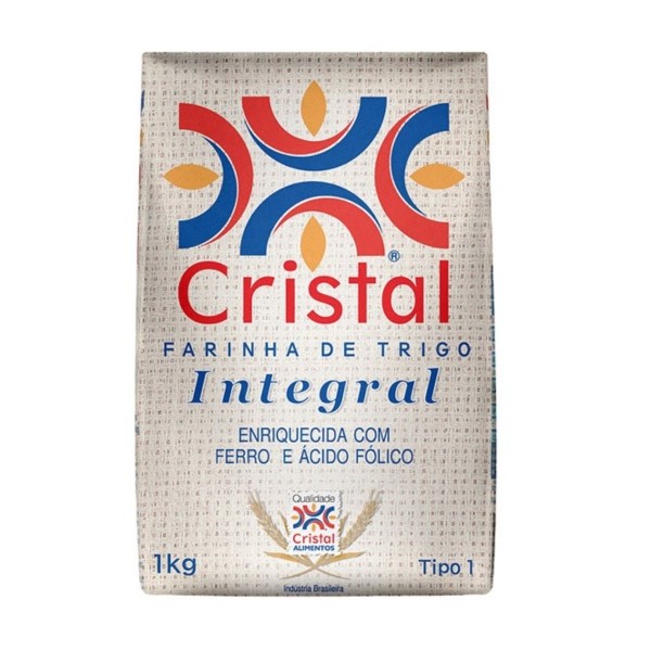Encontraproduto.com.br - Farinha Trigo Integral Cristal 1 kg