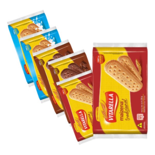 Biscoito Vitarella Maizena Leite 400g