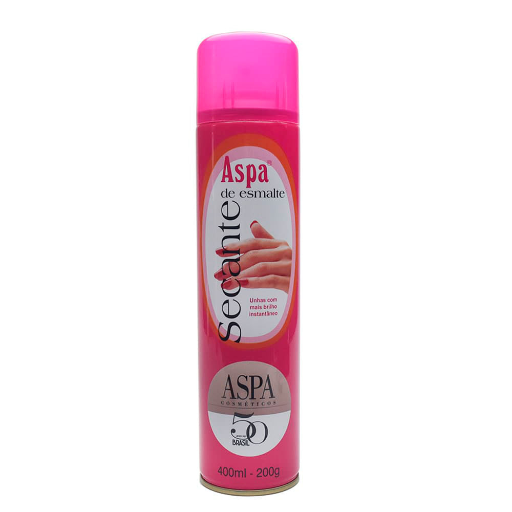 Encontraproduto.com.br - Aspa Spray Secante De Esmalte Unhas Com Mais Brilho