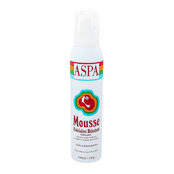 Encontraproduto.com.br - Mousse Condicionador Modelador Hidrata D-pantenol Aspa 140ml