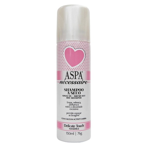Encontraproduto.com.br - Shampoo A Seco Aspa Necessaire Delicate Touch 150ml
