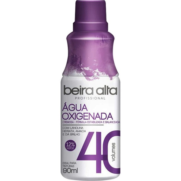 Água Oxigenada Beira Alta 40 volumes Frasco com 90ml