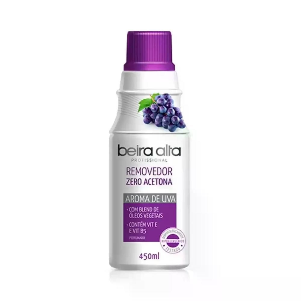 Encontraproduto.com.br - Removedor de Esmalte Beira Alta Zero Acetona Aroma de Uva 450ml
