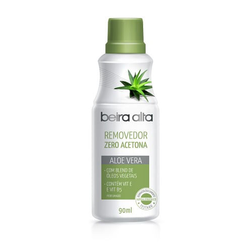 Encontraproduto.com.br - REMOVEDOR BEIRA ALTA S/ACETONA ALOE VERA 90ML