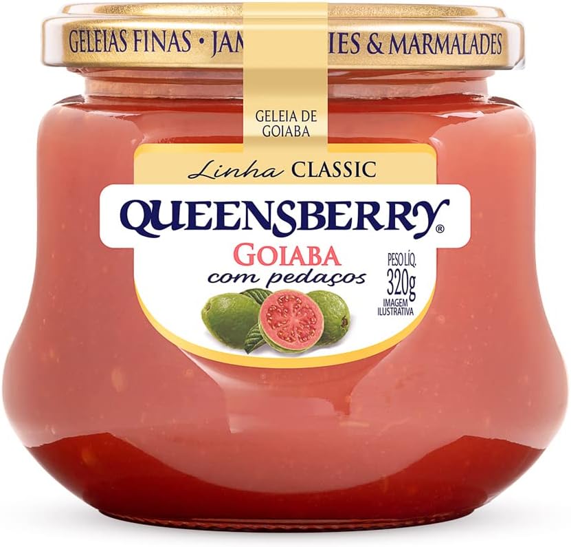 Encontraproduto.com.br - Geleia Goiaba Queensberry Classic Vidro 320g