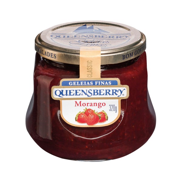 Encontraproduto.com.br - Geleia Queensberry Morango Vidro com 320g