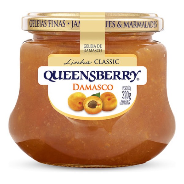 Encontraproduto.com.br - Geleia Queensberry Morango Vidro com 320g