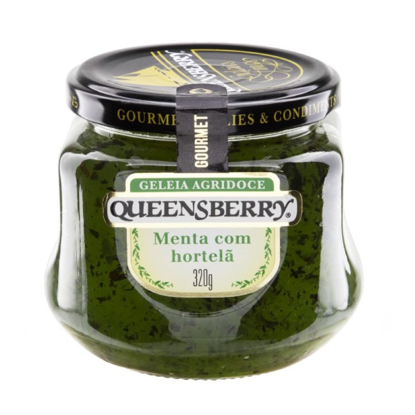Encontraproduto.com.br - Geleia Agridoce Menta com Hortelã Queensberry Gourmet Vidro 320g
