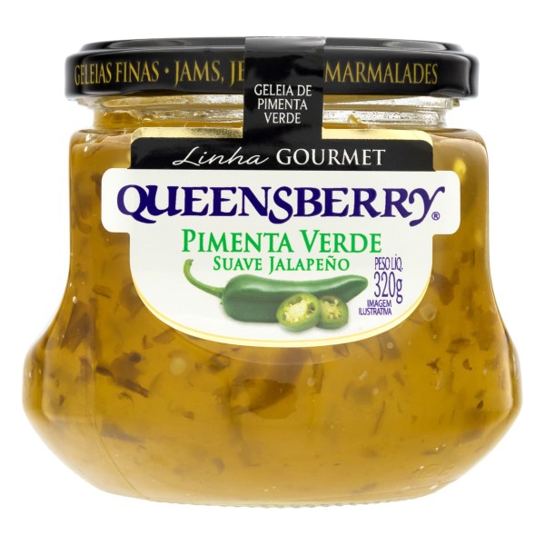 Encontraproduto.com.br - Geleia Queensberry Pimenta Verde 320g