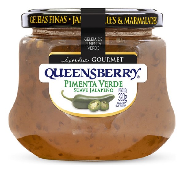 Geleia Queensberry Pimenta Verde 320g