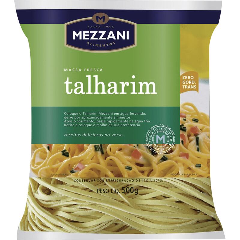 Encontraproduto.com.br - MACARRÃO TALHARIM MEZZANI 500G