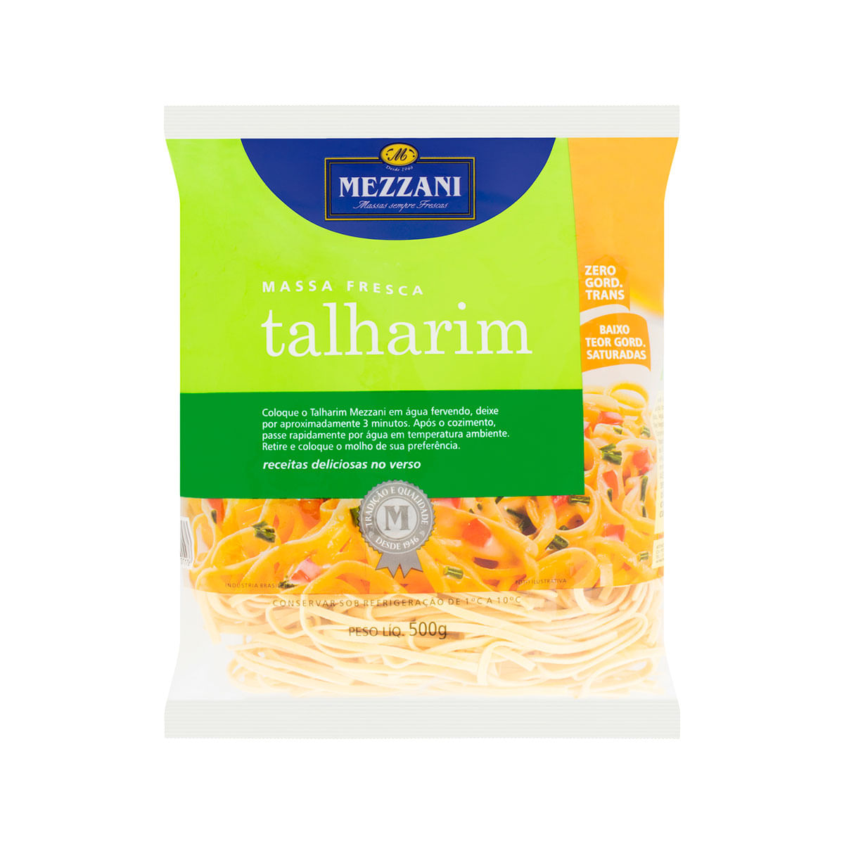 Encontraproduto.com.br - MACARRÃO TALHARIM MEZZANI 500G