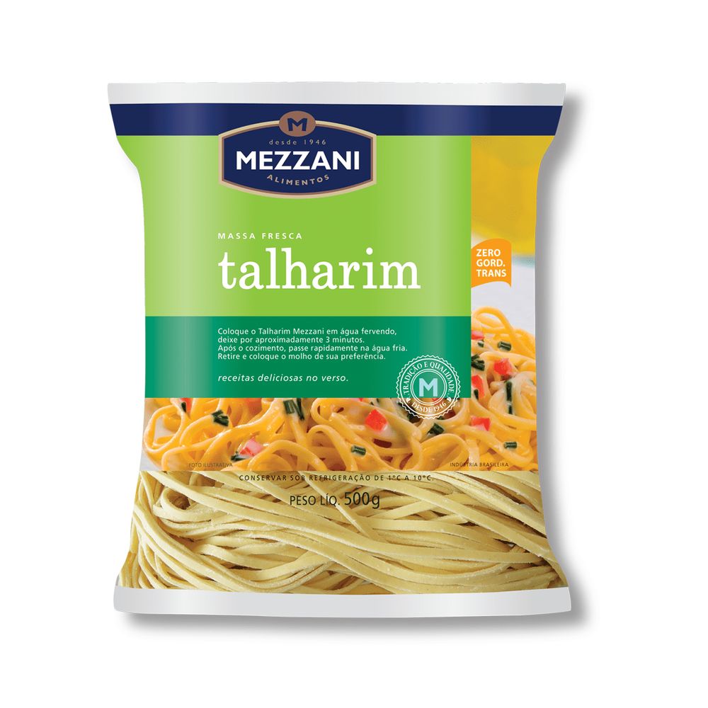 Encontraproduto.com.br - MACARRÃO TALHARIM MEZZANI 500G