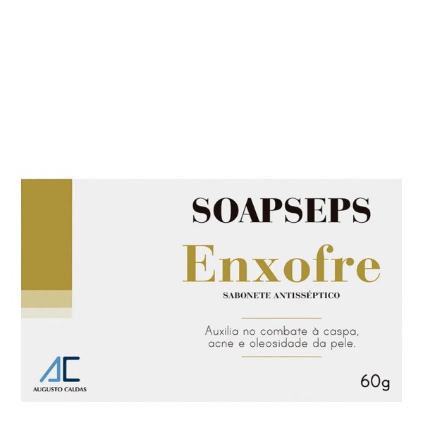 Sabonete Enxofre Augusto Caldas 60g