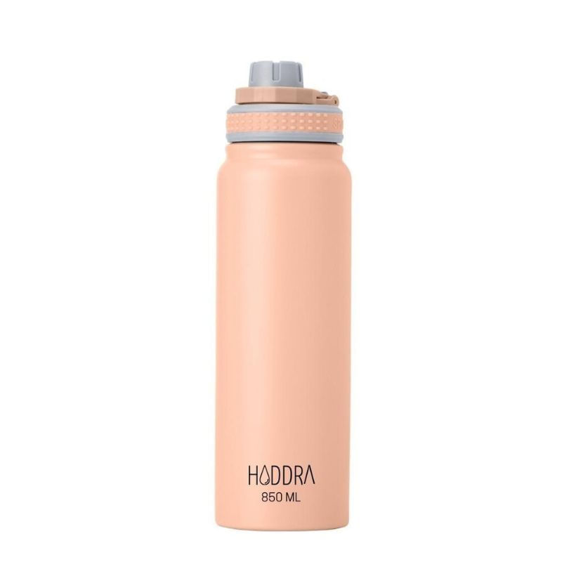 Encontraproduto.com.br - Garrafa Térmica H100 Inox com Infusor Rosa 850ml Hiddra
