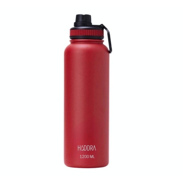 Encontraproduto.com.br - Garrafa Térmica H200 Inox com Infusor Vermelha 1200ml Hiddra
