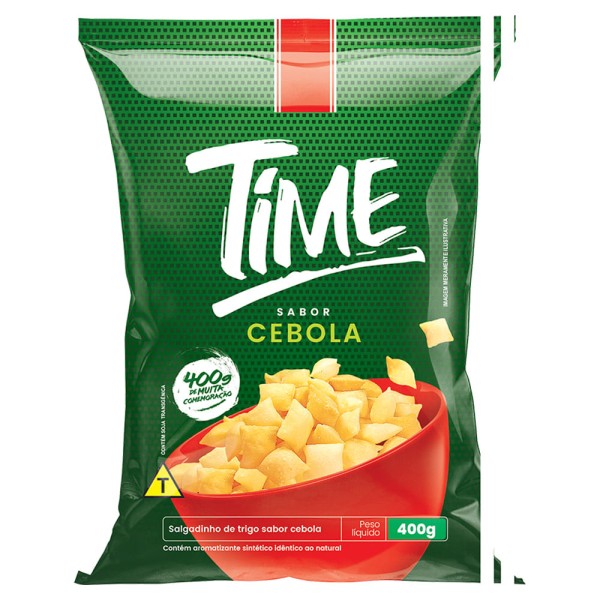 Salgadinho Time Cebola 400g