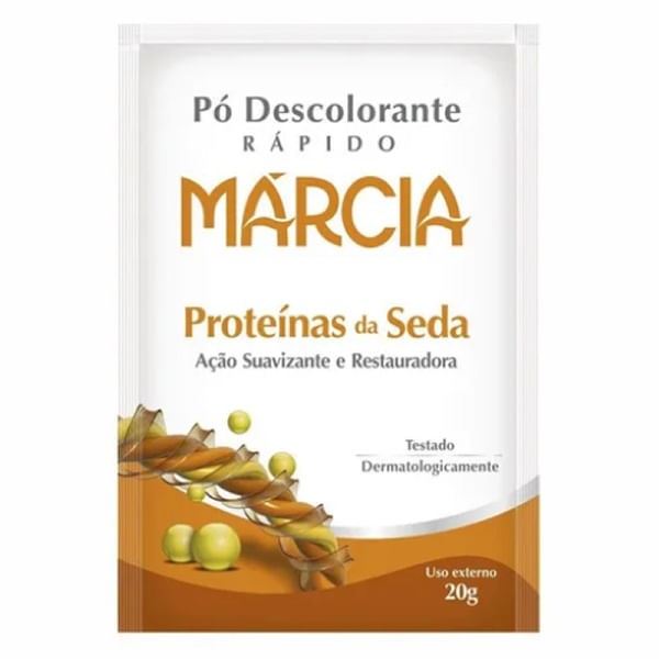 Encontraproduto.com.br - Po Descolorante Marcia Proteinas Da Seda 20G