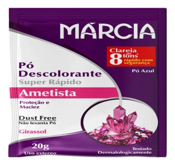 Pó Descolorante Márcia Super Rápido Ametista 20g