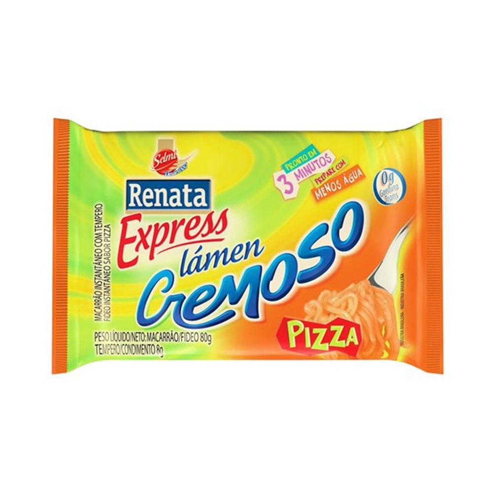 Miojo Cremoso sabor Pizza Renata 88g