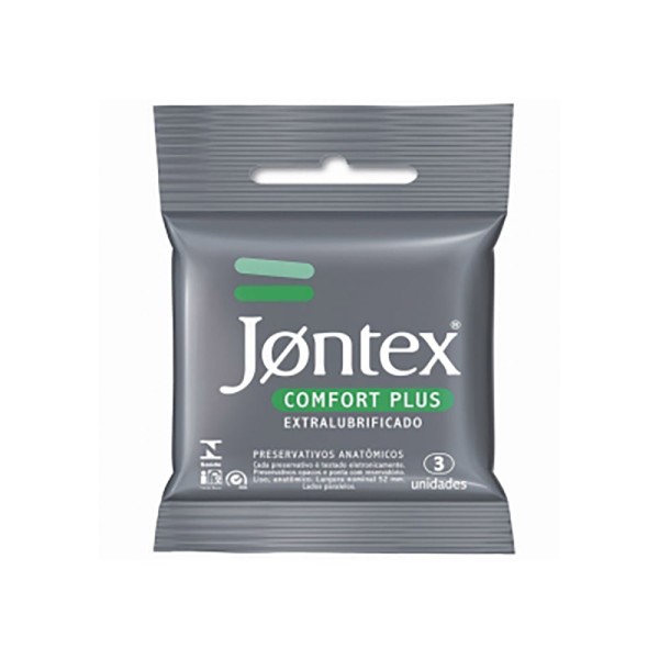 Preservativo Jontex Confort Plus Display 12x3(36 Camisinhas)