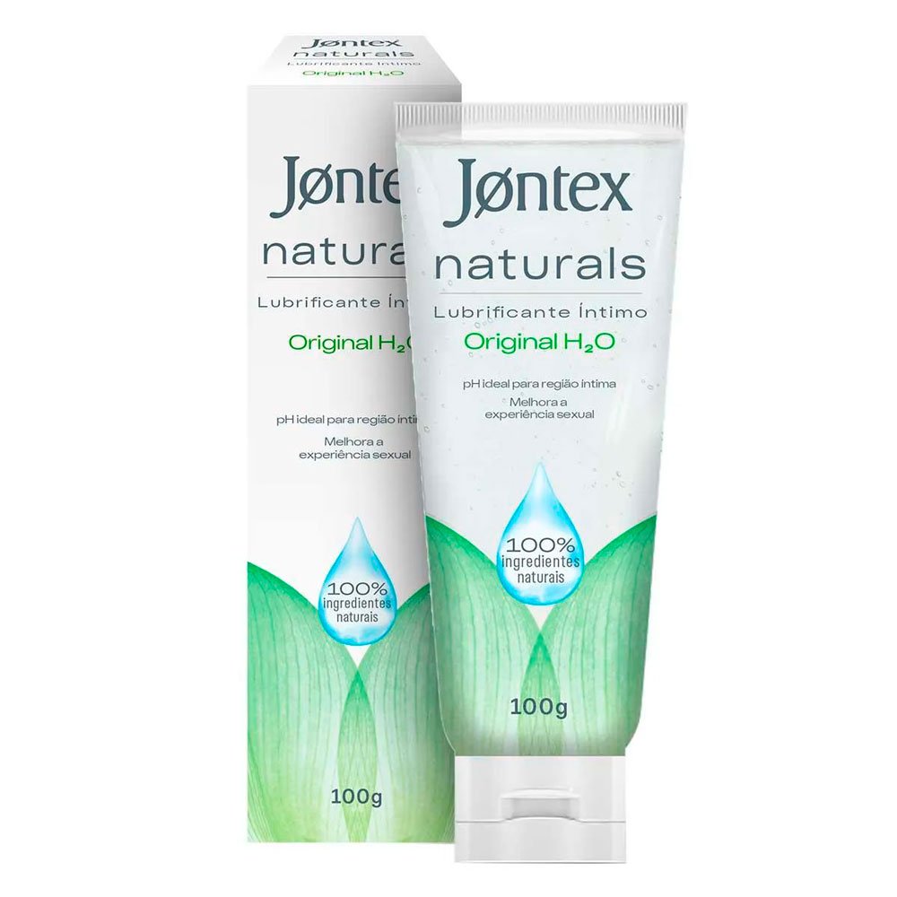 Encontraproduto.com.br - Gel Lubrificante Íntimo Jontex Naturals Original H2O 100g