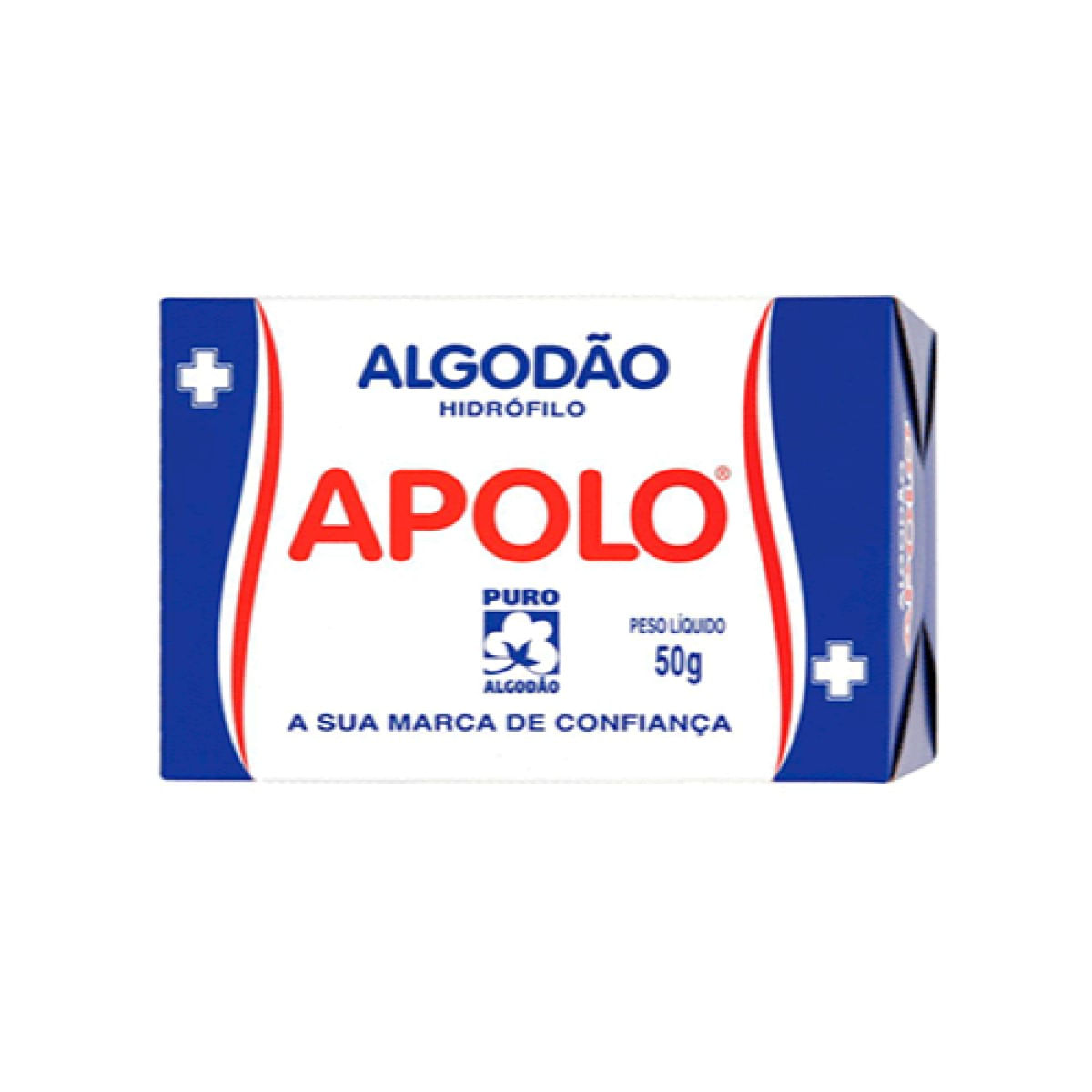 Algodao 50g Caixa - Apolo