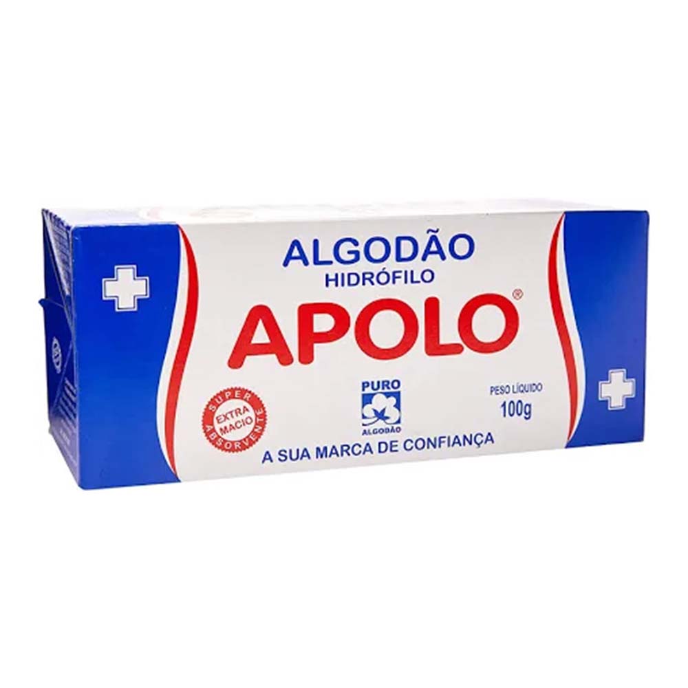 Encontraproduto.com.br - Algodao 100g Caixa - Apolo