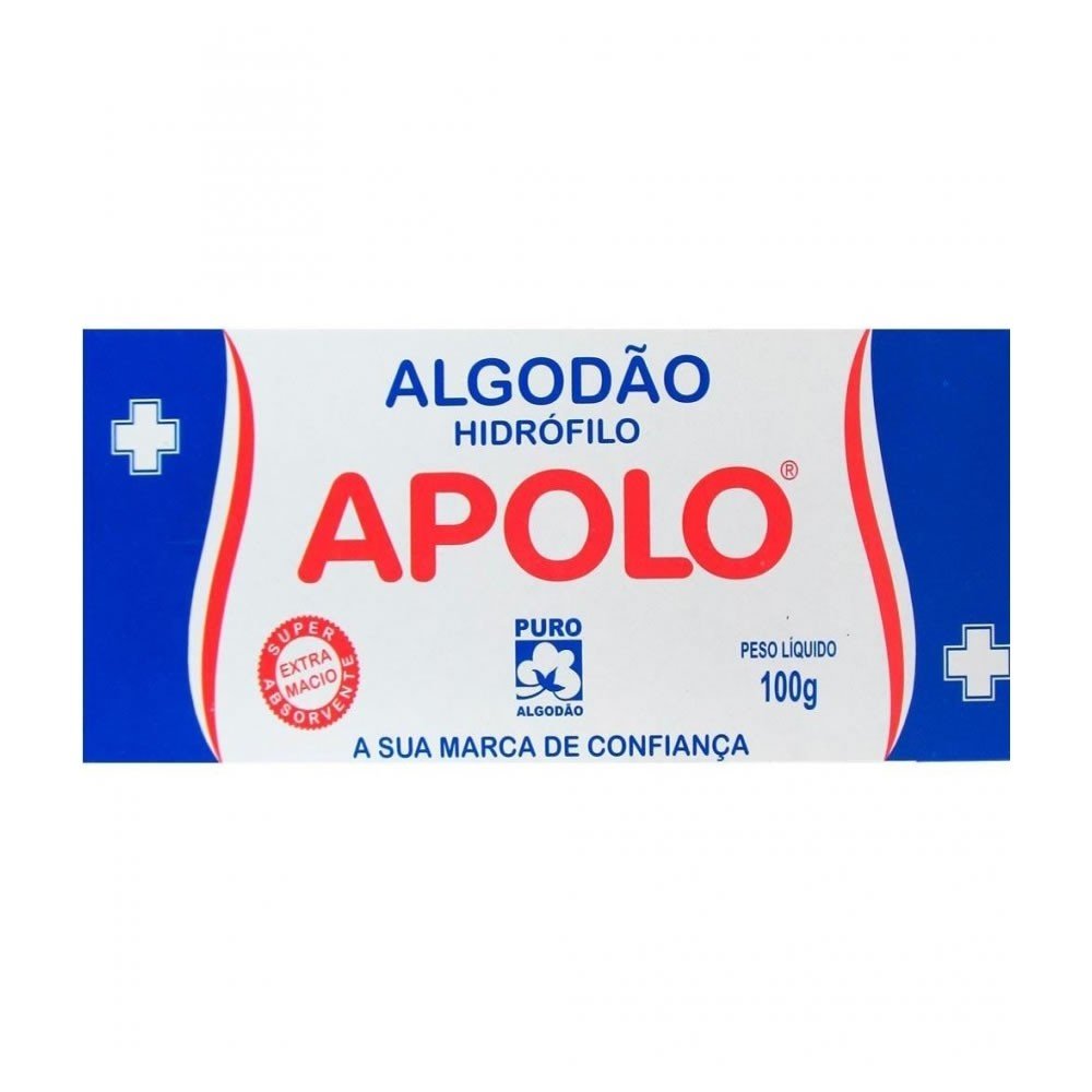 Algodao 100g Caixa - Apolo