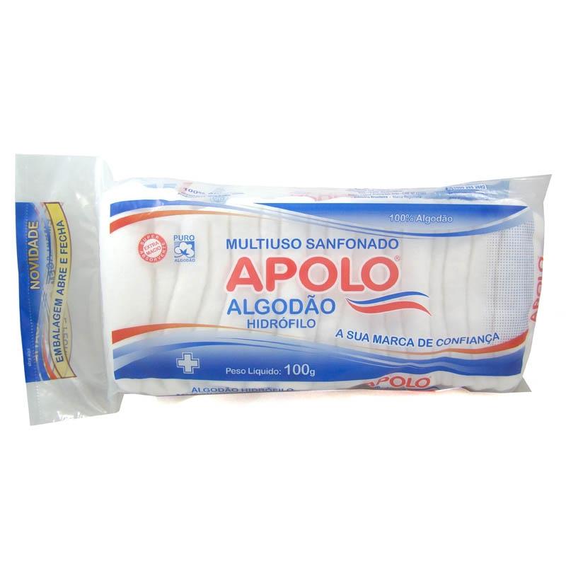 Encontraproduto.com.br - Algodão Hidrófilo Apolo Multiuso com 100g