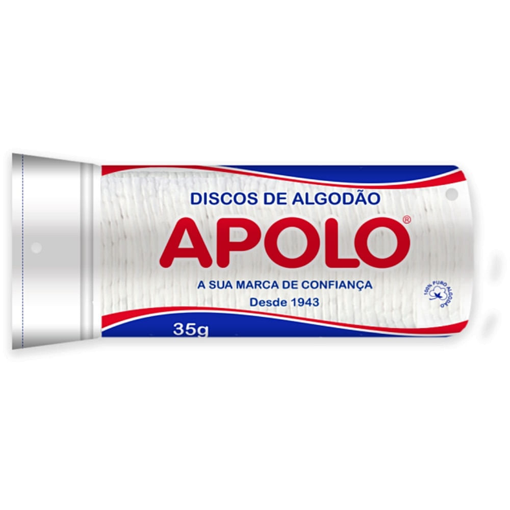 Encontraproduto.com.br - Algodao 35g Disco - Apolo