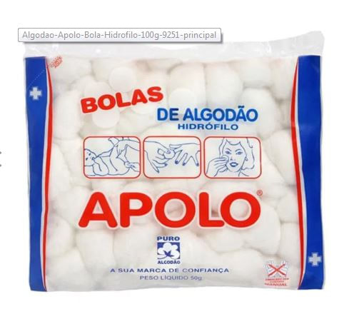 Encontraproduto.com.br - Algodão Apolo Bolas - 100g