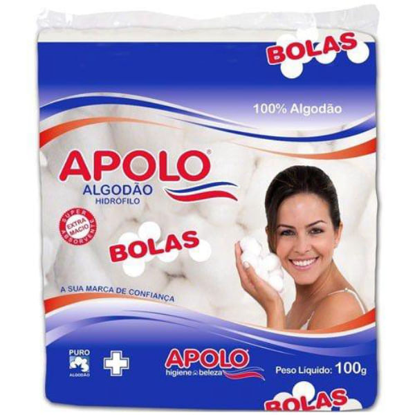 Encontraproduto.com.br - Algodão Apolo Bolas - 100g