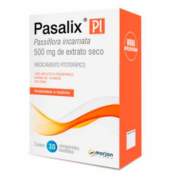 Encontraproduto.com.br - Pasalix Pi Com 30 Comprimidos