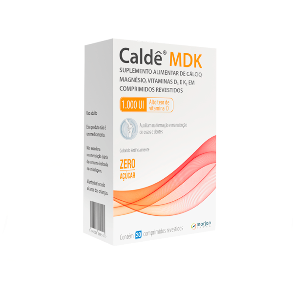 Encontraproduto.com.br - Caldê Mdk Marjan 1000Ui com 30 comprimidos revestidos