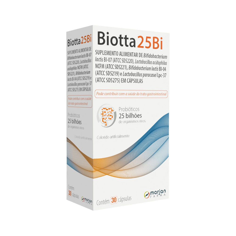 Encontraproduto.com.br - Suplemento Alimentar Biotta 25Bi 30 Cápsulas