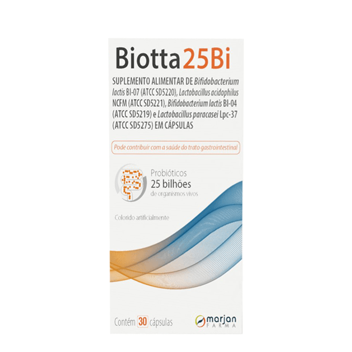 Encontraproduto.com.br - Suplemento Alimentar Biotta 25Bi 30 Cápsulas
